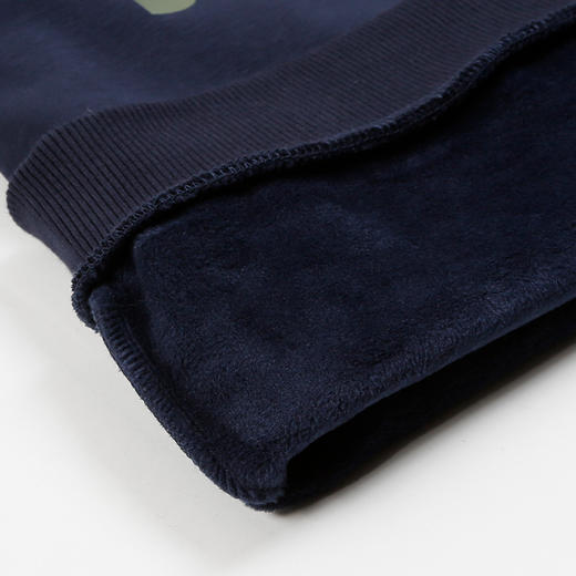 METTE童装男宝圆领加绒卫衣2020秋冬时尚字母印花长袖保暖上衣 商品图4