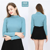秋冬打底衫半高领双面绒长袖女 保暖上衣内衣 商品缩略图6