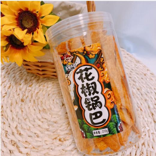 无名小卒脆锅巴麻辣花椒味210g/罐 商品图0