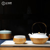 竹丝扣瓷-提梁白瓷四头茶具（精编） 商品缩略图1