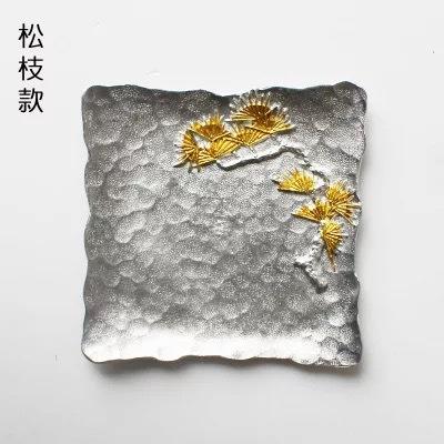 茶道配件-杯垫-锡杯垫5款 商品图8