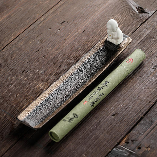 【创意陶瓷工艺品小和尚香插摆件】线香座香插摆件居家日用香插茶具配件 商品图6