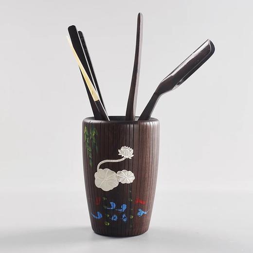 茶道配件-鸡翅木6君子 商品图2