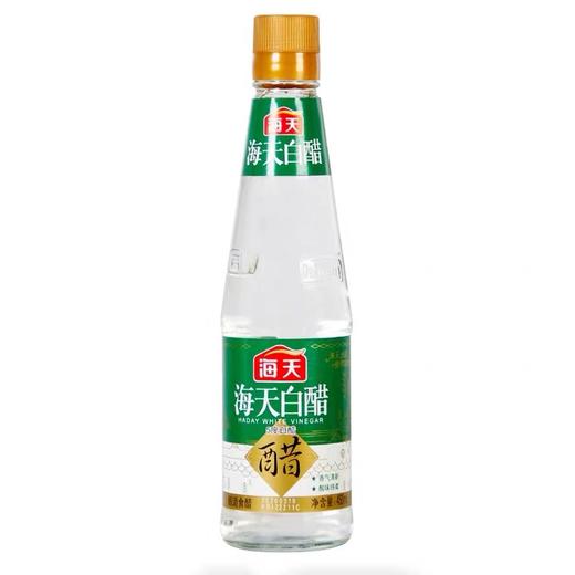 海天白醋450ml*1瓶低度酿造食醋套餐炒菜凉拌泡菜调味料消毒杀菌 商品图3