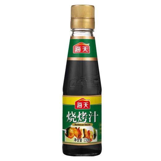 海天烧烤汁230ml*1瓶 家用牛排蘸酱卤味叉烧汁腌制酱料烧烤肉专用 商品图5