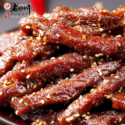 【四川特产】老四川礼盒660g牛肉干重庆特产送礼麻辣小吃肉类零食大礼包 商品图4