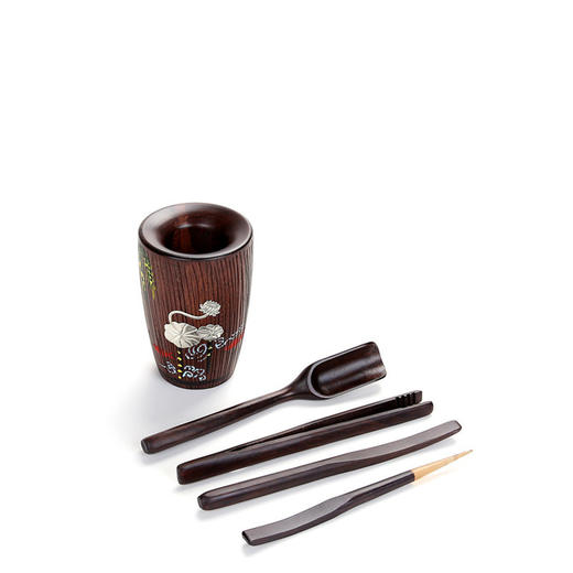 茶道配件-鸡翅木6君子 商品图4