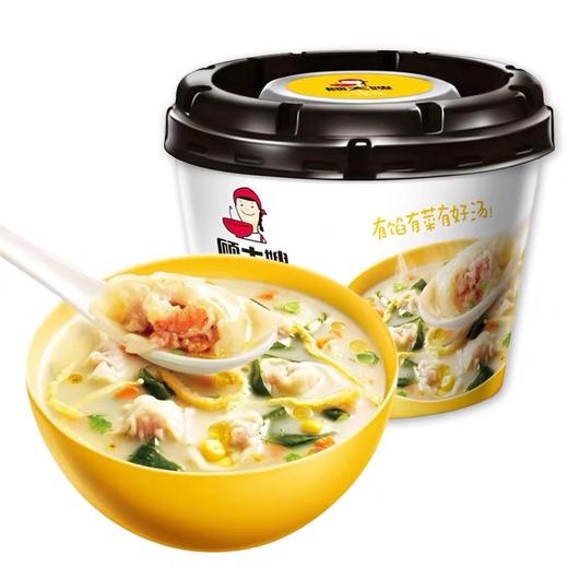 顾大嫂小馄饨筒骨浓汤云吞面香辣混沌懒人方便速食早餐宵夜筒骨浓汤73g 商品图2