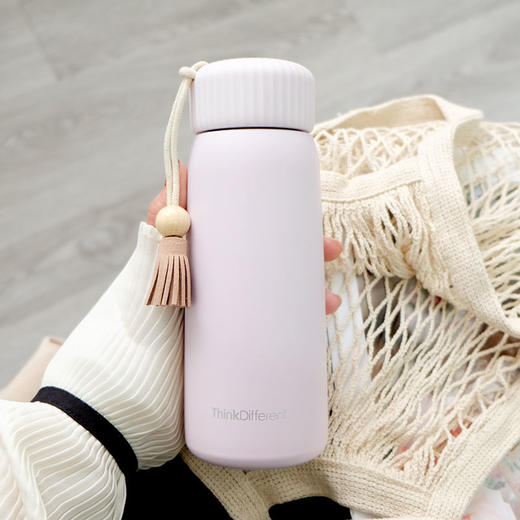 网红日系原宿风ins保温杯 | 简约清新流苏少女便携水杯 商品图6