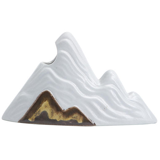 【日式远山粗陶复古迷你小花插】桌面陶艺摆件居家日用茶道零配 商品图4