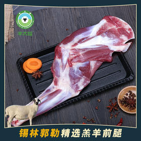 锡盟羔羊肉【羔羊前腿 】  1100g装