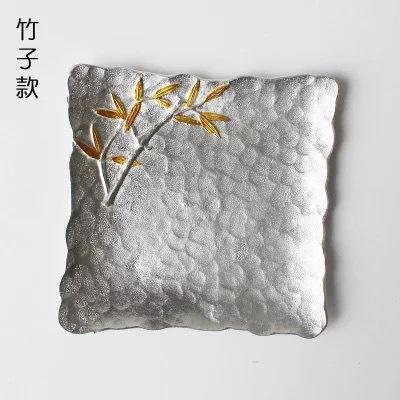 茶道配件-杯垫-锡杯垫5款 商品图7