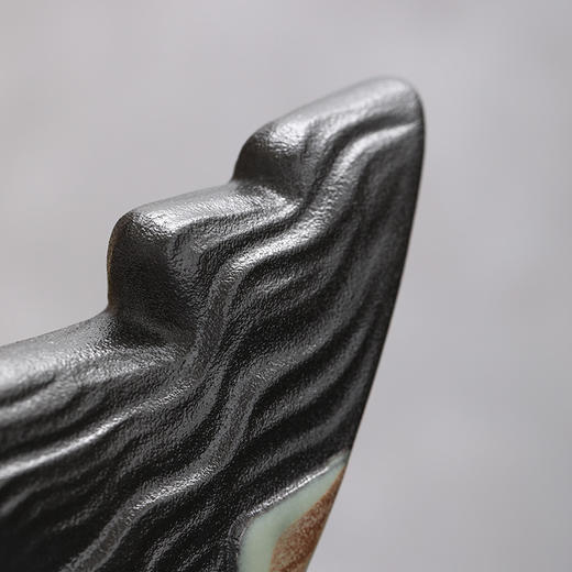 【日式远山粗陶复古迷你小花插】桌面陶艺摆件居家日用茶道零配 商品图3