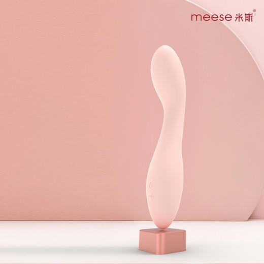 meese米斯Funlab加温震动棒女用充电按摩可弯曲振动棒粉色 商品图7