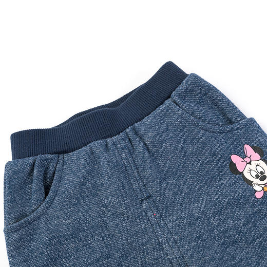迪士尼(Disney)童装女童米妮印花抓绒卫衣套装 商品图11