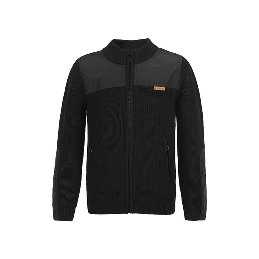 METTE童装100%羊毛外套2020秋冬新品男宝半高领加厚保暖针织开衫 商品图5