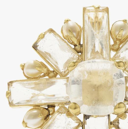 北京仓｜Goossens Paris-Baguette-天然水晶 巴洛克珍珠 胸针 吊坠（两种戴法）［法国设计师］ 商品图7