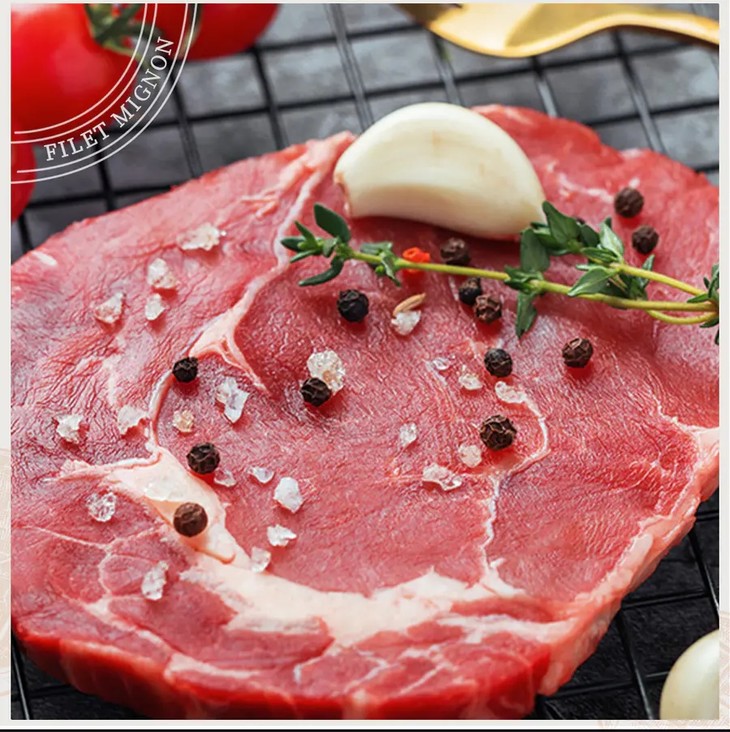 顺鑫鑫源 原切牛排组合套餐(原切菲力150g*1 原切草饲西冷150g*1 原切