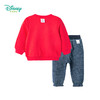 迪士尼(Disney)童装女童米妮印花抓绒卫衣套装 商品缩略图10