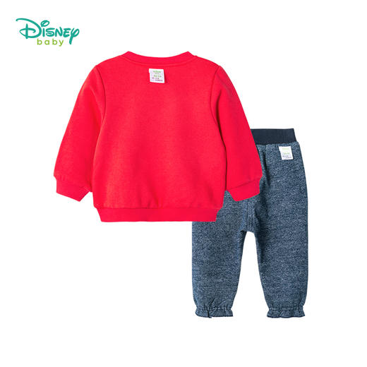 迪士尼(Disney)童装女童米妮印花抓绒卫衣套装 商品图10