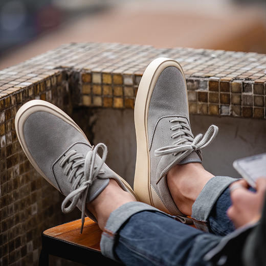 【秒杀】灰色质感百搭硫化鞋 商品图5