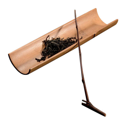 茶道配件-碳化竹枝茶则两件套 商品图4
