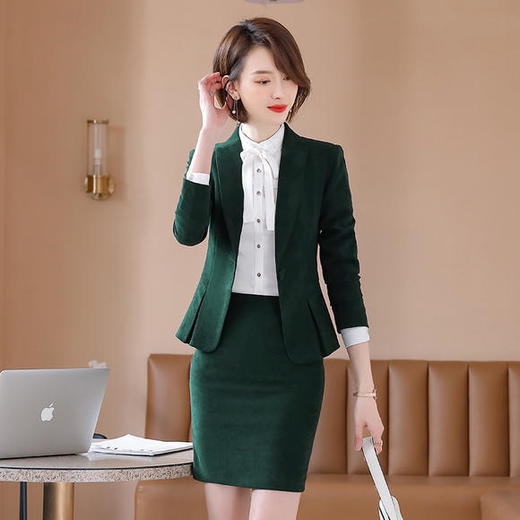 JH-EZ750X秋季新款时尚气质职业套装 商品图1