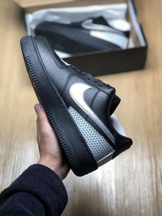 Air force1 07 黑银3M 结构主义风格 反光低帮 诠释空军市场最高品质 商品图2