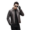 MY-NS531117秋季新款翻领男装皮衣休闲外套 商品缩略图4