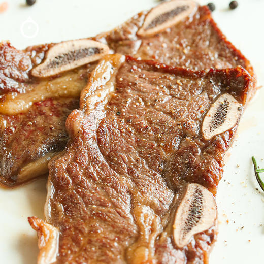 美国进口精选香煎牛仔骨400g 带骨原切黑安格斯牛仔骨