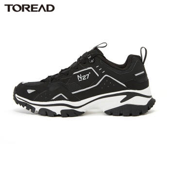 探路者女鞋运动户外休闲鞋 2020秋冬季新款女士潮流时尚3M反光运动鞋舒适耐穿跑步旅行鞋TFRI92502 商品图2