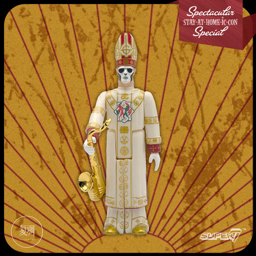 Super7 Ghost Papa 限定 挂卡 潮玩 摆件 Nihil (with Sunglasses) 商品图1