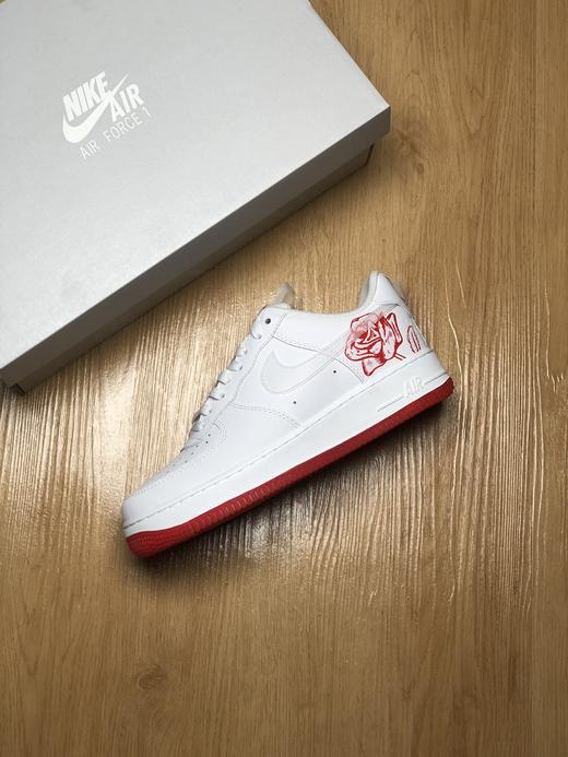 空军 红玫瑰 玫瑰 白红色 笑脸 后跟 感恩节 Air Force 1 '07 RS红玫瑰Red rose 原楦头原纸板 商品图2