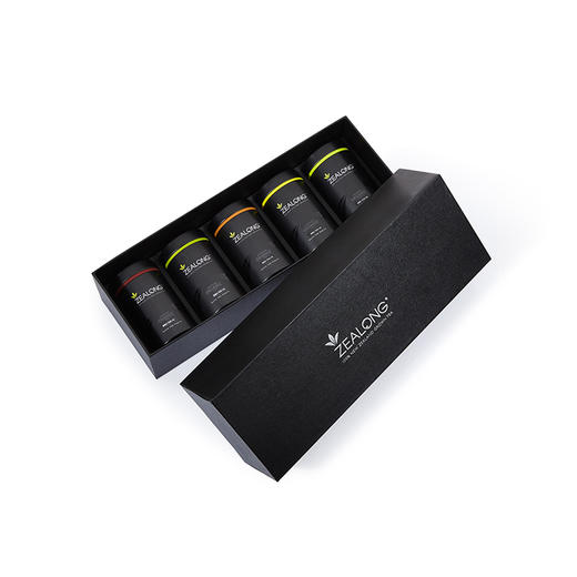 ZEALONG杰境 经典系列有机茶5罐装礼盒 40g-60g/罐 商品图1