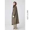 麻衣森活||法式慵懒风，双排扣中长款双面尼羊毛大衣 商品缩略图8
