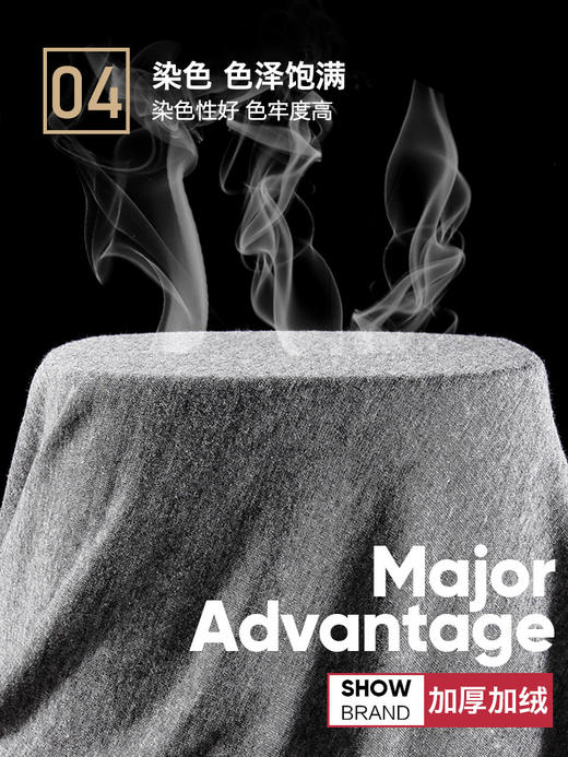 【南极人加绒加厚打底套装】男士保暖内衣秋衣秋裤棉毛衫 商品图3