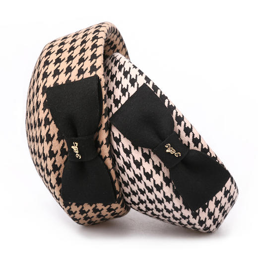 RM-FW121070A贝雷帽女士秋冬欧美空姐帽 批发羊毛呢礼帽时装毡帽 商品图4