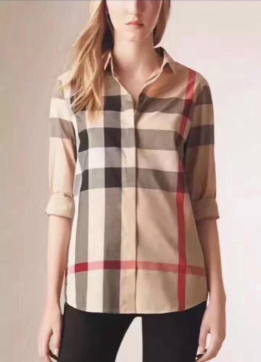 经典格纹衬衫 三色 有大码 商品图2