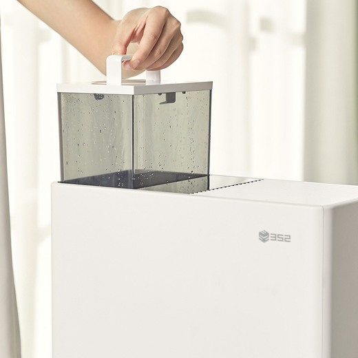 【加湿0水雾 定制你的专属湿度】352 skin 自然蒸发加湿器 远程掌控