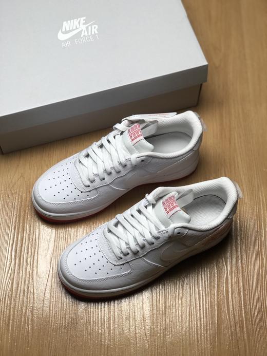 空军 红玫瑰 玫瑰 白红色 笑脸 后跟 感恩节 Air Force 1 '07 RS红玫瑰Red rose 原楦头原纸板 商品图1