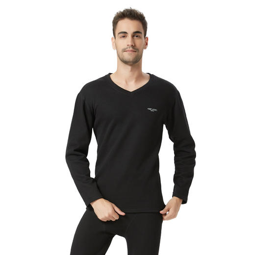 【南极人加绒加厚打底套装】男士保暖内衣秋衣秋裤棉毛衫 商品图4