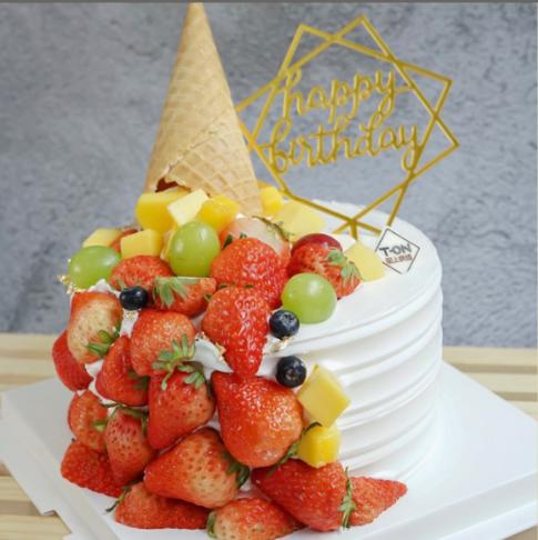 ins雪糕塔【采用新西兰进口安佳淡奶油】 商品图0