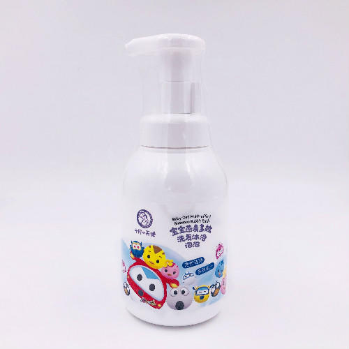 十月小天使宝宝燕麦多效洗发沐浴泡泡300ml 商品图0