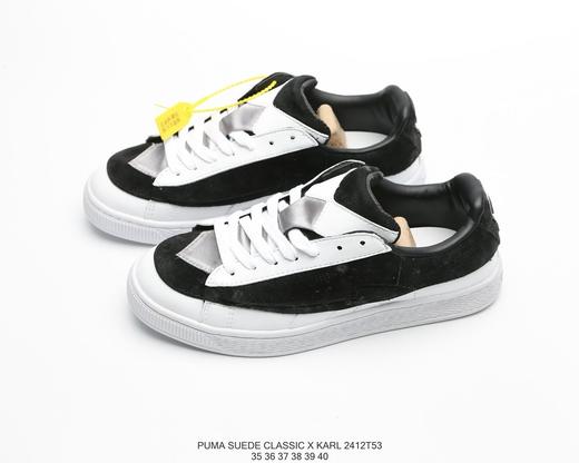PUMA SUEDE CLASSIC X KARL 2 彪马50周年老佛爷联名低帮板鞋 编码：2412T53 商品图0