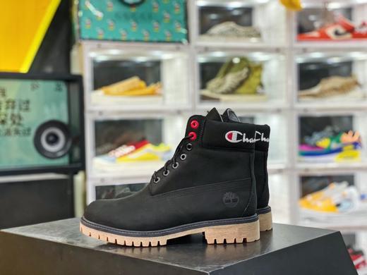 Timberland x Champion 添柏岚冠军联名 三色黑色 灰色 蓝色 潮流爆炸款 添柏岚合作联名款 商品图0