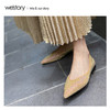 westory2020年秋新品浅口平底ins潮水钻单鞋W20CE70021 商品缩略图0