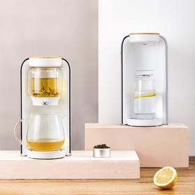 【泡茶饮水 一机双模 多段控温 即烧即饮】鸣盏即热式饮水机便携茶饮机家用台式小型智能茶吧机速热迷你桌面水分离