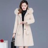 WE9173时尚中长款貂绒大衣女2020冬季新款 商品缩略图1