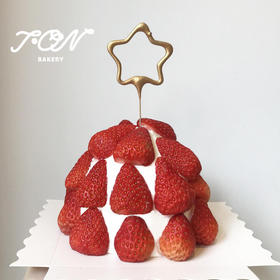 韩式ins风草莓塔【采用新西兰进口安佳淡奶油】