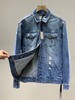 点此购买 kith男女潮牌蓝色牛仔外套 十一162142 商品缩略图7